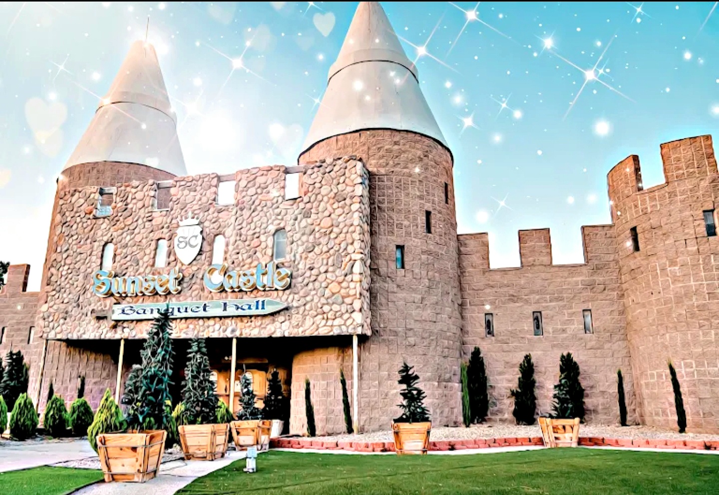 Sunset Castle exterior