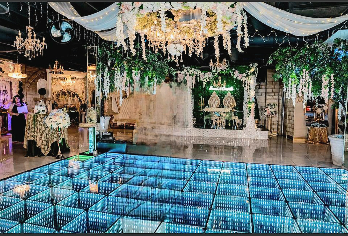 Sunset Castle main hall