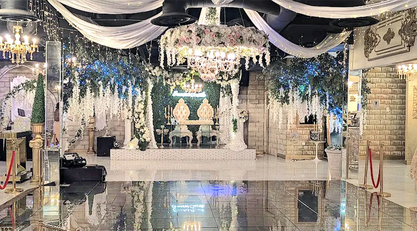 Sunset Castle main hall view two